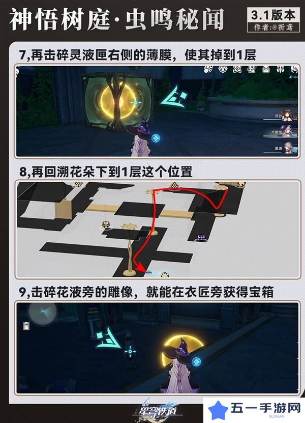 崩坏星穹铁道永夜呓语密林神悟树庭宝箱收集攻略 永夜呓语密林神悟树庭收集宝箱大全[多图]图片17