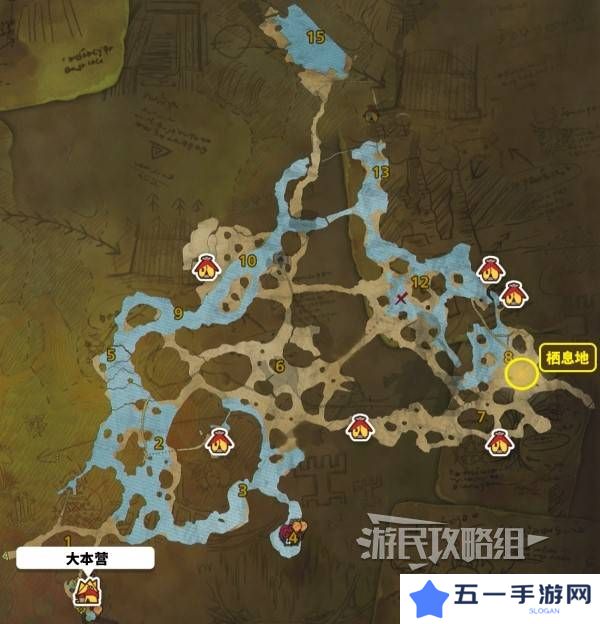 怪物猎人荒野大回复蜜虫位置在哪  大回复蜜虫捕获路线图片3