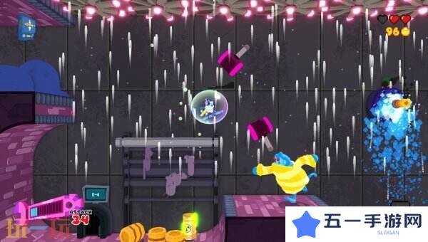 横向卷轴动作游戏《Seafrog》将于4月15日推出