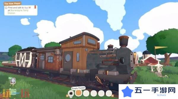 火车冒险游戏《乐客萌途》将于4月8日推出