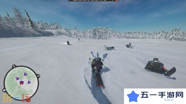 雪地摩托模拟器《Sledders》现已正式发售